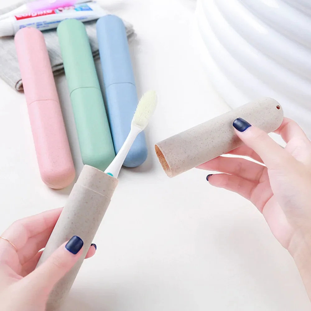 1pc Portable Travel Toothbrush Protect Box Health Tooth Brushes Protector Toothbrush Tube Cover Case thumbnail 2