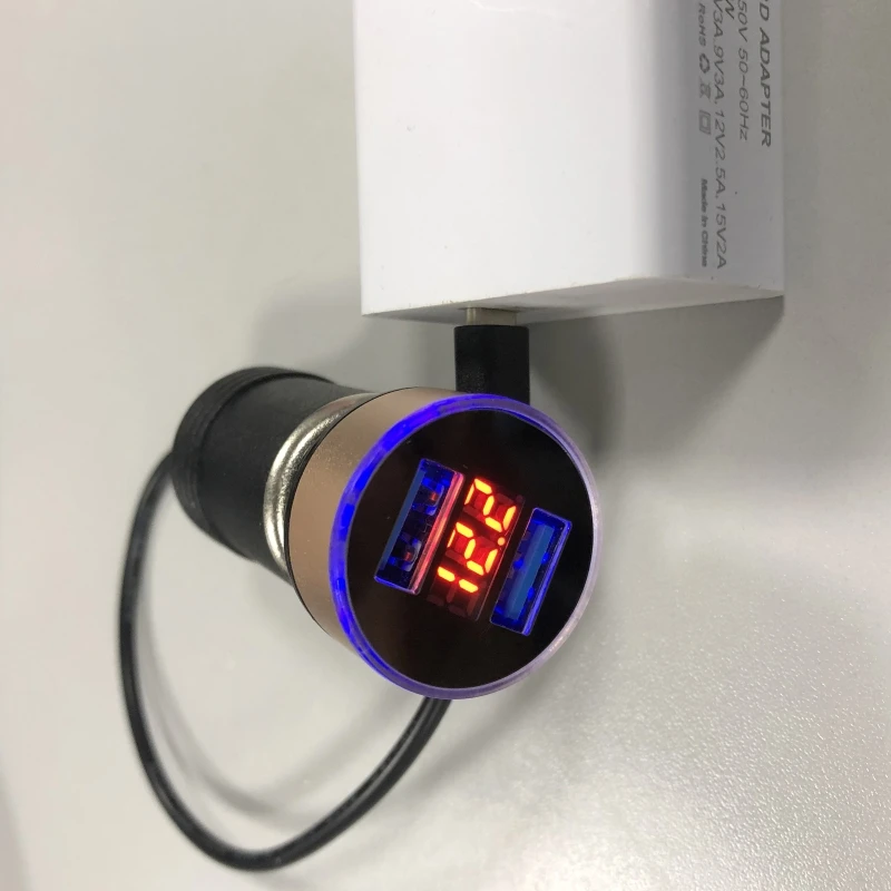 USB C Male to 12V Car Cigarette-Lighter Socket Female Converter Power Supply Cable for Car DVR Camera GPS and more 83CF thumbnail 2