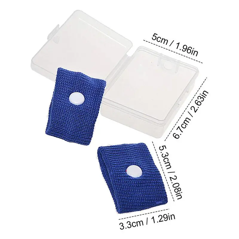 2Pcs Anti Nausea Wrist Band Wrist Support Sports Safety Wristbands Anti-motion Sickness Bracelet Wrist Band Outdoor Travel Kit thumbnail 6