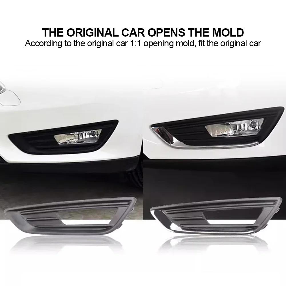 Foglight Foglamp For Ford Focus MK3 2015 2016 2017 2018 Front Bumper Fog Light DRL Daytime Driving Lamp Cover Frame Hood Grille thumbnail 3