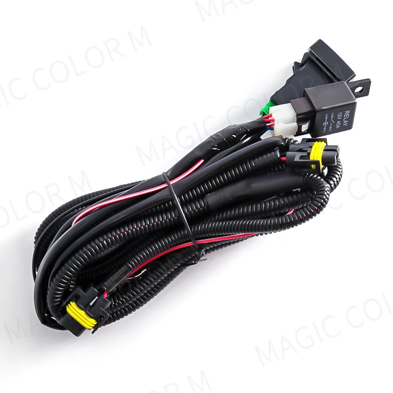 Wires Harness For Car Fog Light Socket Switch Indicator for Toyota Honda Nissan Mitsubishi Ford Suzuki Kia Car Accessories 12V thumbnail 6