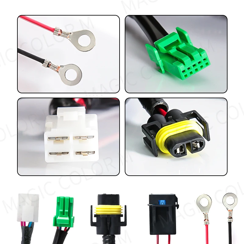 Wires Harness For Car Fog Light Socket Switch Indicator for Toyota Honda Nissan Mitsubishi Ford Suzuki Kia Car Accessories 12V thumbnail 2