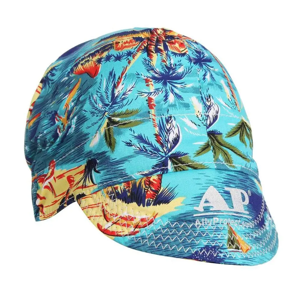 Welder Work Cap Anti-scalding Flame Resistant Welding Hat Welding Protective Hats Head Protective Cover Welder Protection Hat thumbnail 4