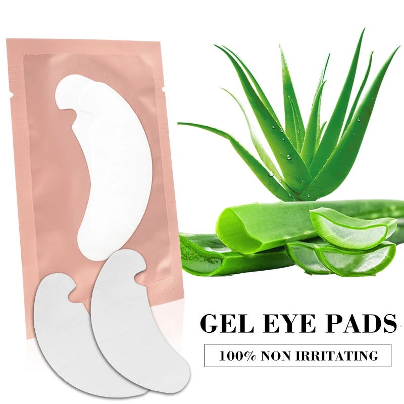 50pairs Eye Pads For Eyelash Extension Hydrogel Patches For Eyelashes U Shaped Gel Pads Lashes Extension Supplies Patches Makeup thumbnail 3