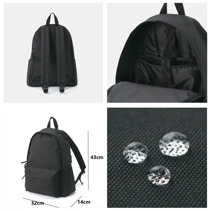 School Bags  Casual Shoulder Bagpack Travel Teenage Men's & Women Backpack mochila Durable College School Computer Bag thumbnail 6