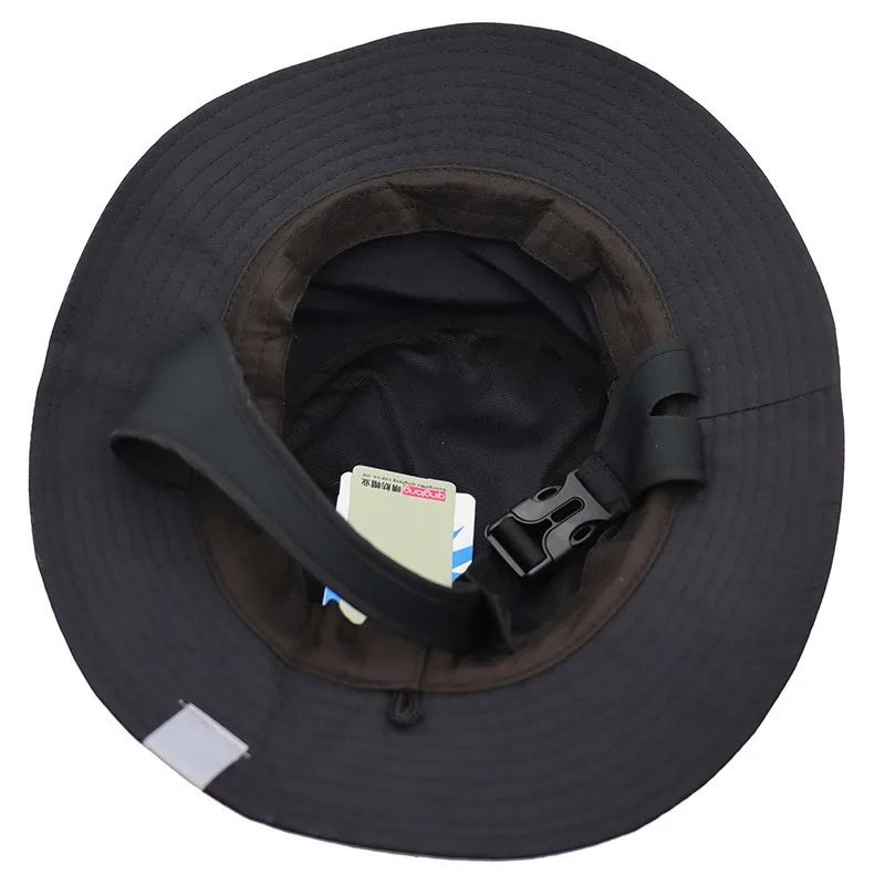 Beach Surf Cap Mesh Breathable Sun Hat UPF50+ Summer Outdoor Fishing Cap Chin Adjustable Bucket Hat Water Sport Cap thumbnail 6