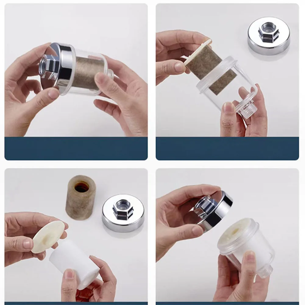 Water Outlet Purifier Kits Universal Faucet Filter Kitchen Bathroom Shower Household Filter PP Cotton High Density Filter thumbnail 3