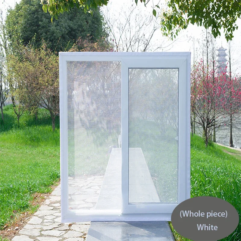 Customizable window screens, mesh mosquito nets, invisible door curtains, self-adhesive windows, simple mosquito gauze curtains