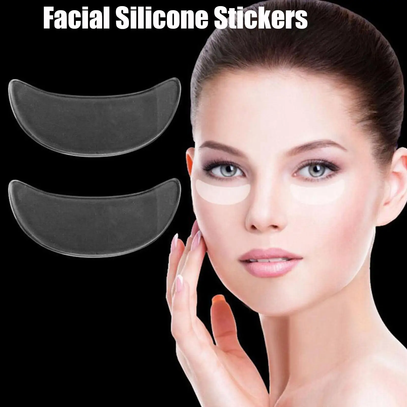 Reusable Anti Wrinkle Forehead Patch Silicone Silicone Patch Soft Comfortable Easy To Carry Facial Care Eye Mask Skin Care Tools thumbnail 4