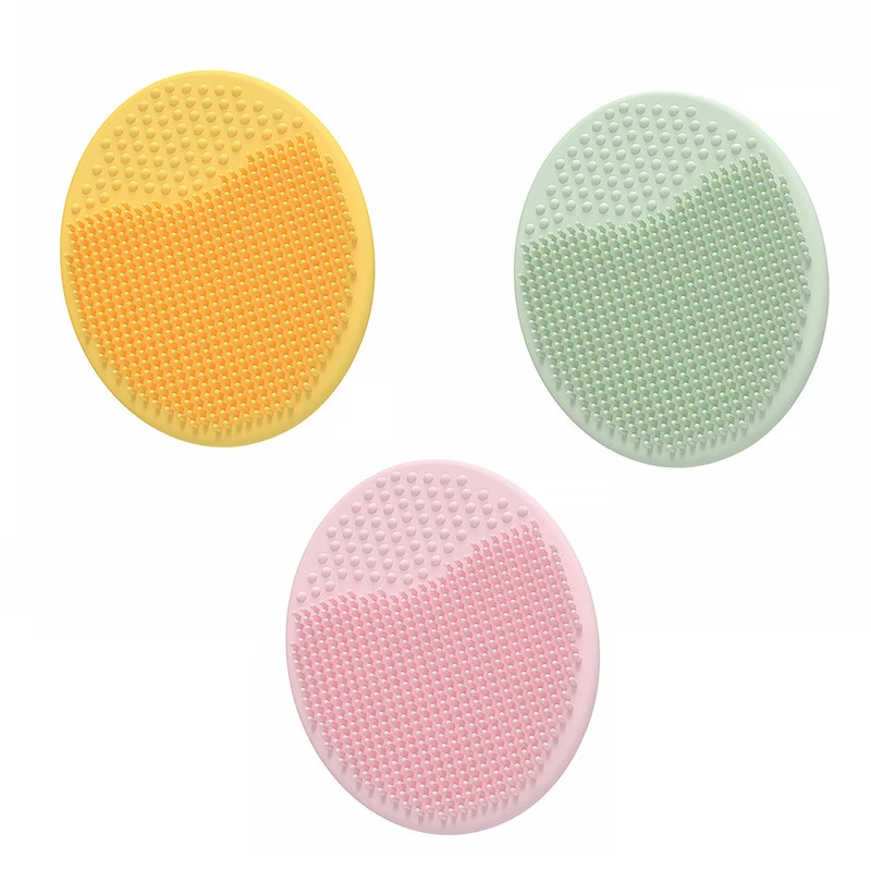 Silicone Shampoo Brush for Baby Infant Bathing Soft Boys Kids Small Shower Brush Head Hair Washing Massage Brushes Wipe Comb thumbnail 6