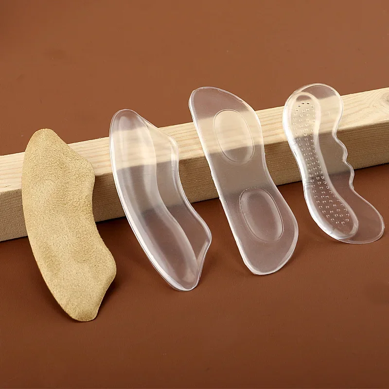 2Pcs Invisible Silicone Gel Heel Patch Insoles Pain Relief Shoe Cushion Pads Feet Care Adhesive Back Heel Protector Sticker thumbnail 3