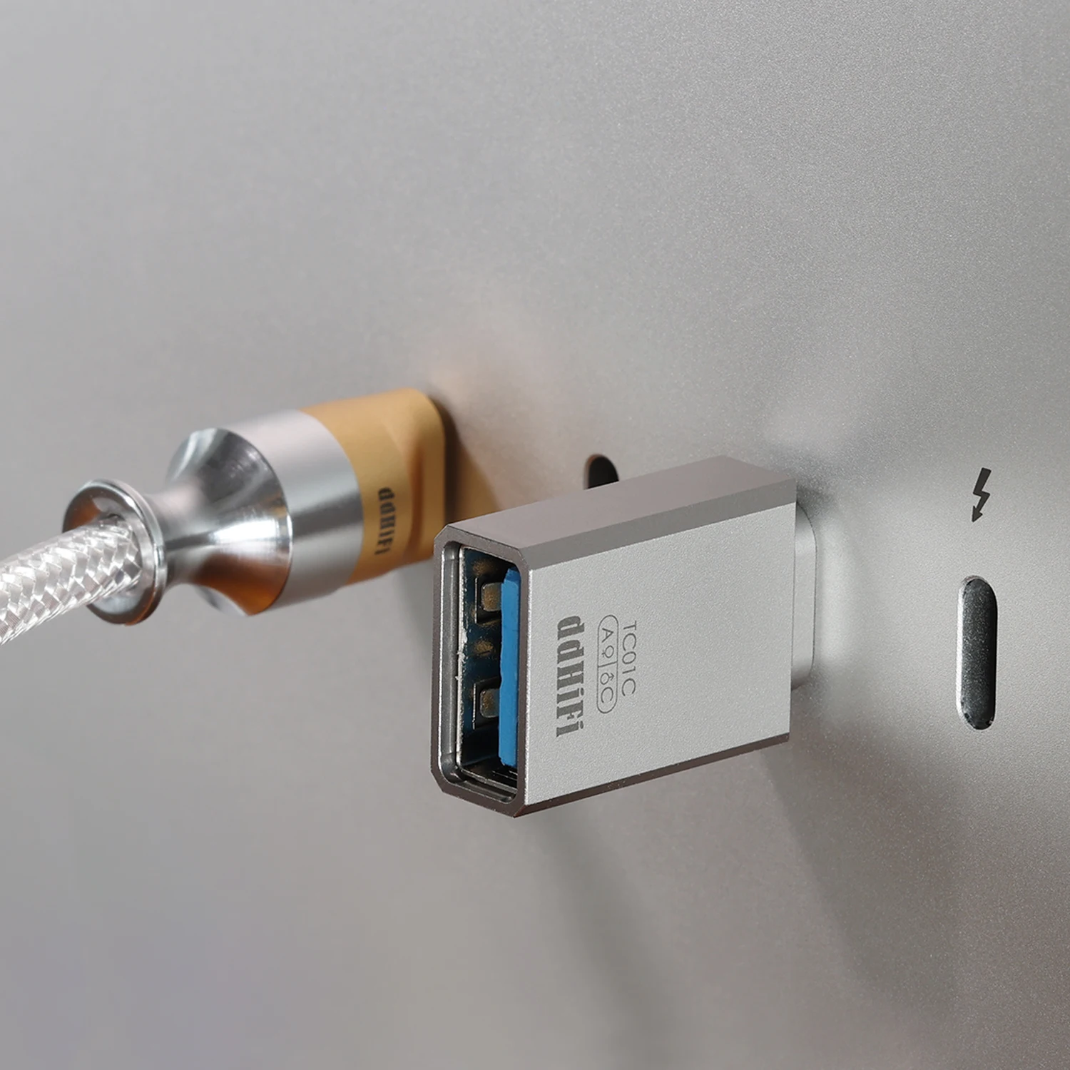 DD ddHiFi TC01A and TC01C HiFi Quality USB-A to USB-C Adapter Converter, Compatible with Phone, Computer, PC, Tablet and More thumbnail 4