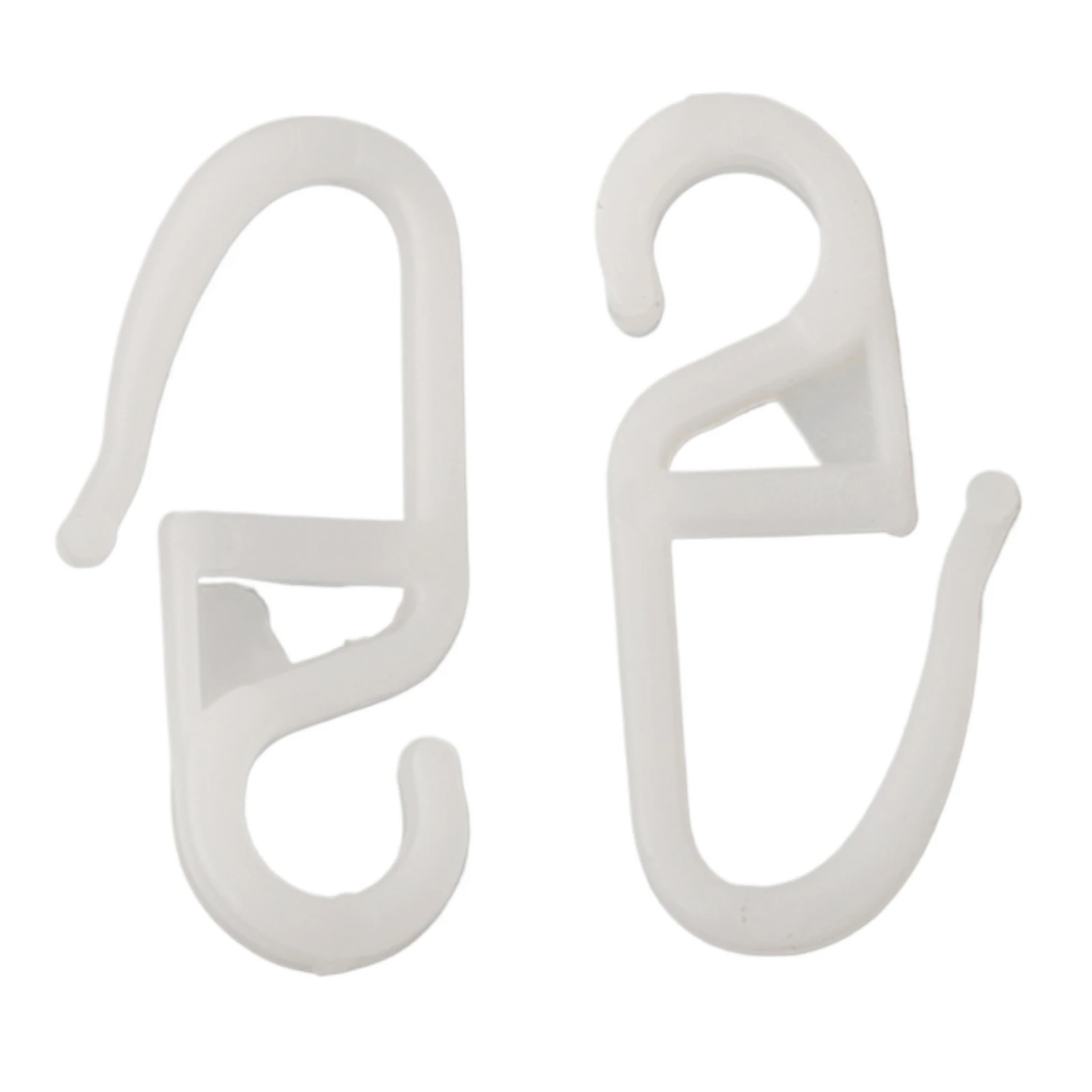 50 Pcs Curtain Hooks Curtain Accessories Curtain Folding Hook Eyelet 9mm Hook Length 34mm Hook Up Window Treatments Curtain Hook thumbnail 3
