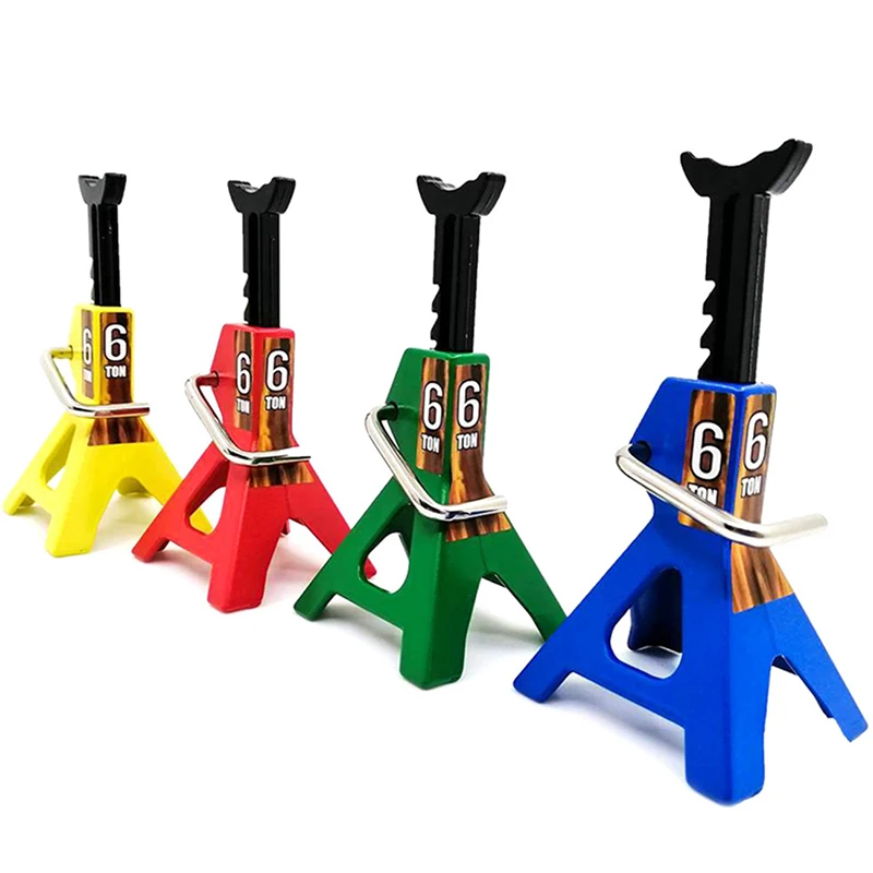 3/6 Ton Simulation Jack Stands Lift Pair Rack for Remote Toy Car Truck Tire Change thumbnail 3