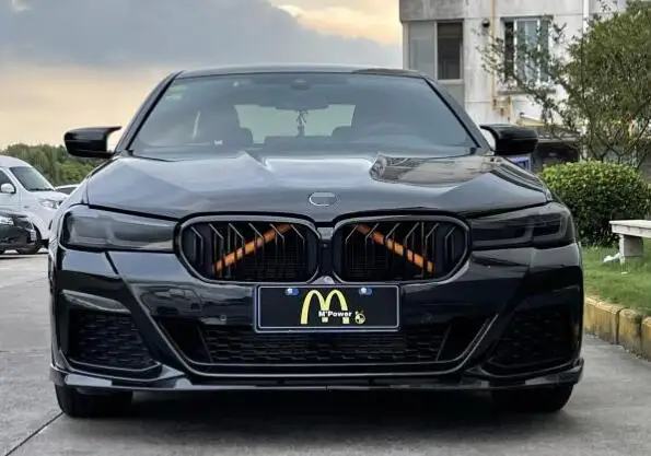 Sport Sticker Car Front Grille Nose Trim Air Inlet Bar Strip Vent For BMW F20 F21 F22 F23 F30 F31 F32 F33 F44 F45 1 2 3 4 series thumbnail 2