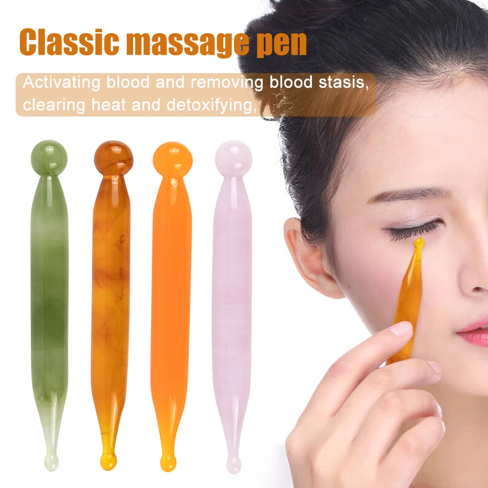 1pcs  Gua Sha Facial Massage Acupunctur Point Pen Chinese Medicine Guasha Beauty Messager Tool thumbnail 2