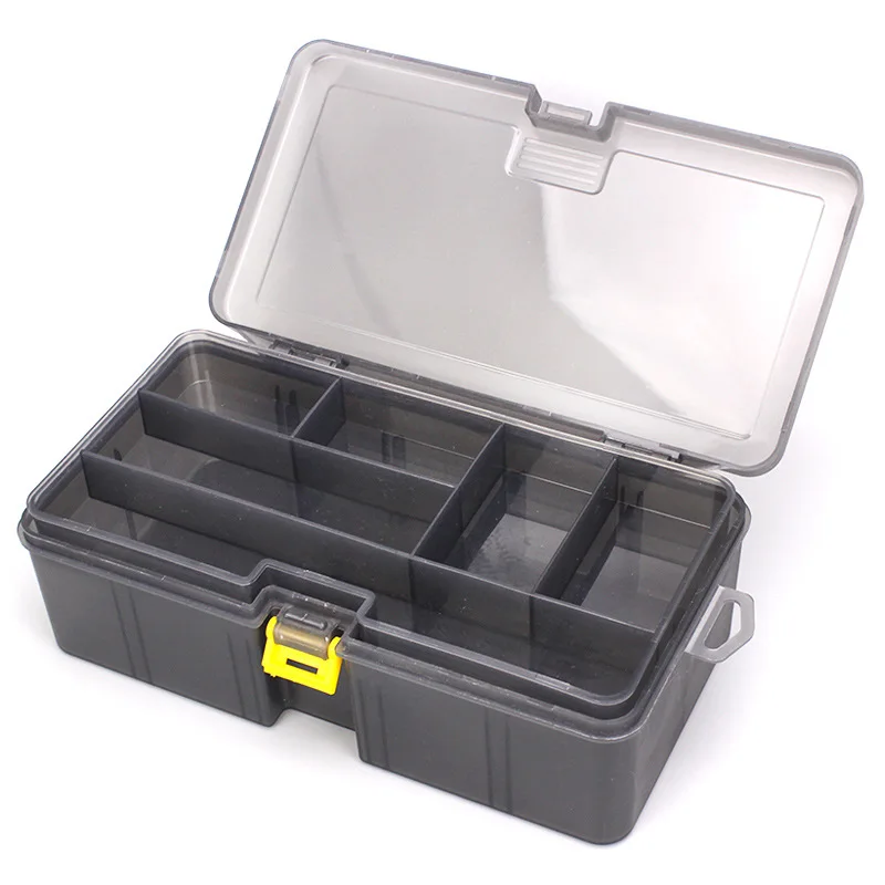 PRO BEROS Fishing Tackle Box Waterproof Plastic Double Layer Lures Hook Minnow Bait Storage Case Multifunctional Fishing Tool thumbnail 6