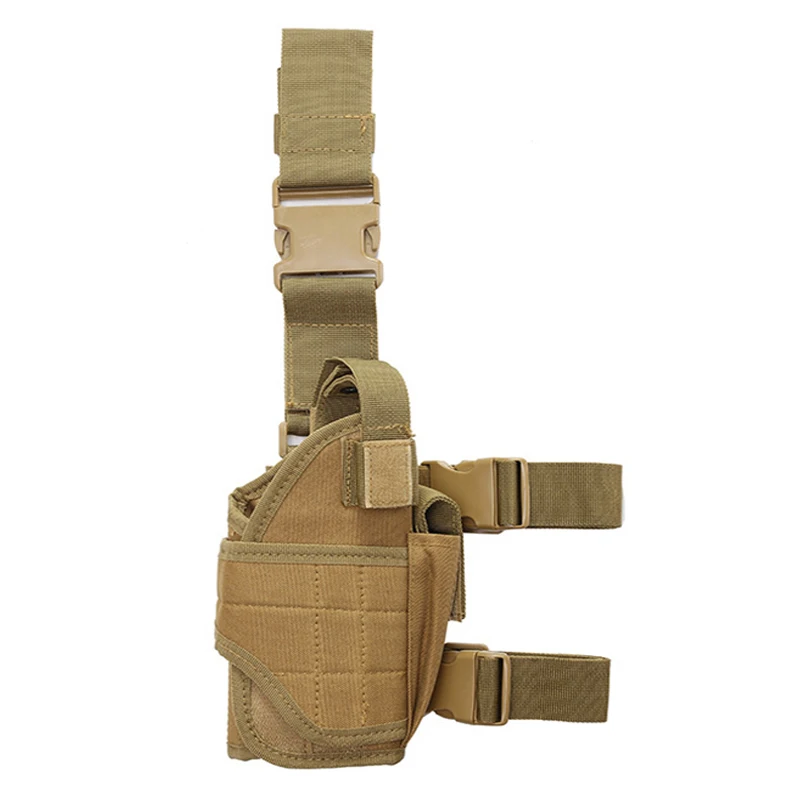 Outdoor Tactical Thigh Short Gun  Leather Case Hunting Thigh Strap Hanging Leg Case Suitable for All Short Gun thumbnail 4