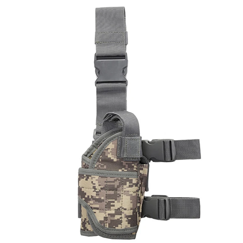 Outdoor Tactical Thigh Short Gun  Leather Case Hunting Thigh Strap Hanging Leg Case Suitable for All Short Gun thumbnail 5