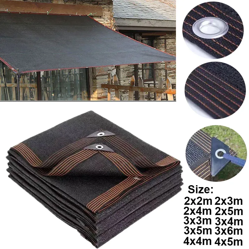 Outdoor Garden Shading Net, Terrace Awnings, Camping Shade Cover Mesh, UV Protection, HDPE Sunscreen Fabric, Shade thumbnail 5