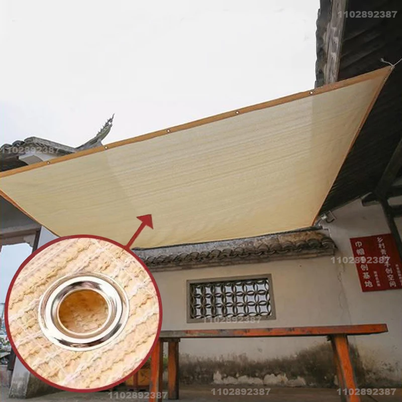 Outdoor Garden Shading Net, Terrace Awnings, Camping Shade Cover Mesh, UV Protection, HDPE Sunscreen Fabric, Shade thumbnail 3