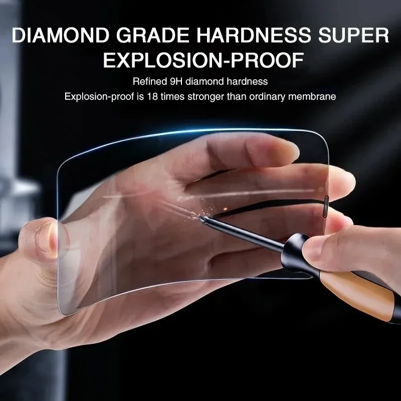 1-4Pcs Privacy Screen Protector for iPhone 14 13 11 12 Pro Max Mini 8 Plus Anti-spy Protective Glass for iPhone 15 16 17 XS MAX thumbnail 5