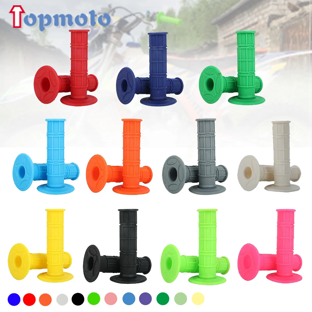 22mm MX Gel Rubber HandleBar Grip For CR CRF XR YZ WR TTR KX KLX RMZ RMX RM TC TE FC FE ATV Enduro Motocross Dirt Pit Bike thumbnail 6