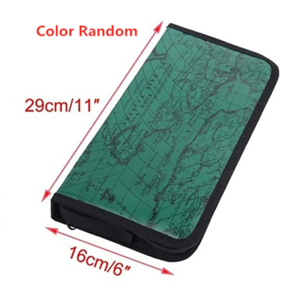 Disc Storage Bags 80 Sleeve Fabric CD DVD Organizer Carry Cases Collect Album Bags Game Accessories thumbnail 6