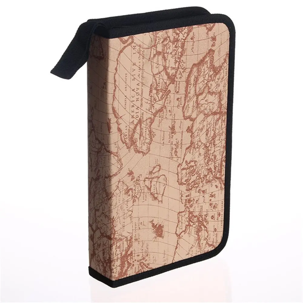Disc Storage Bags 80 Sleeve Fabric CD DVD Organizer Carry Cases Collect Album Bags Game Accessories thumbnail 3