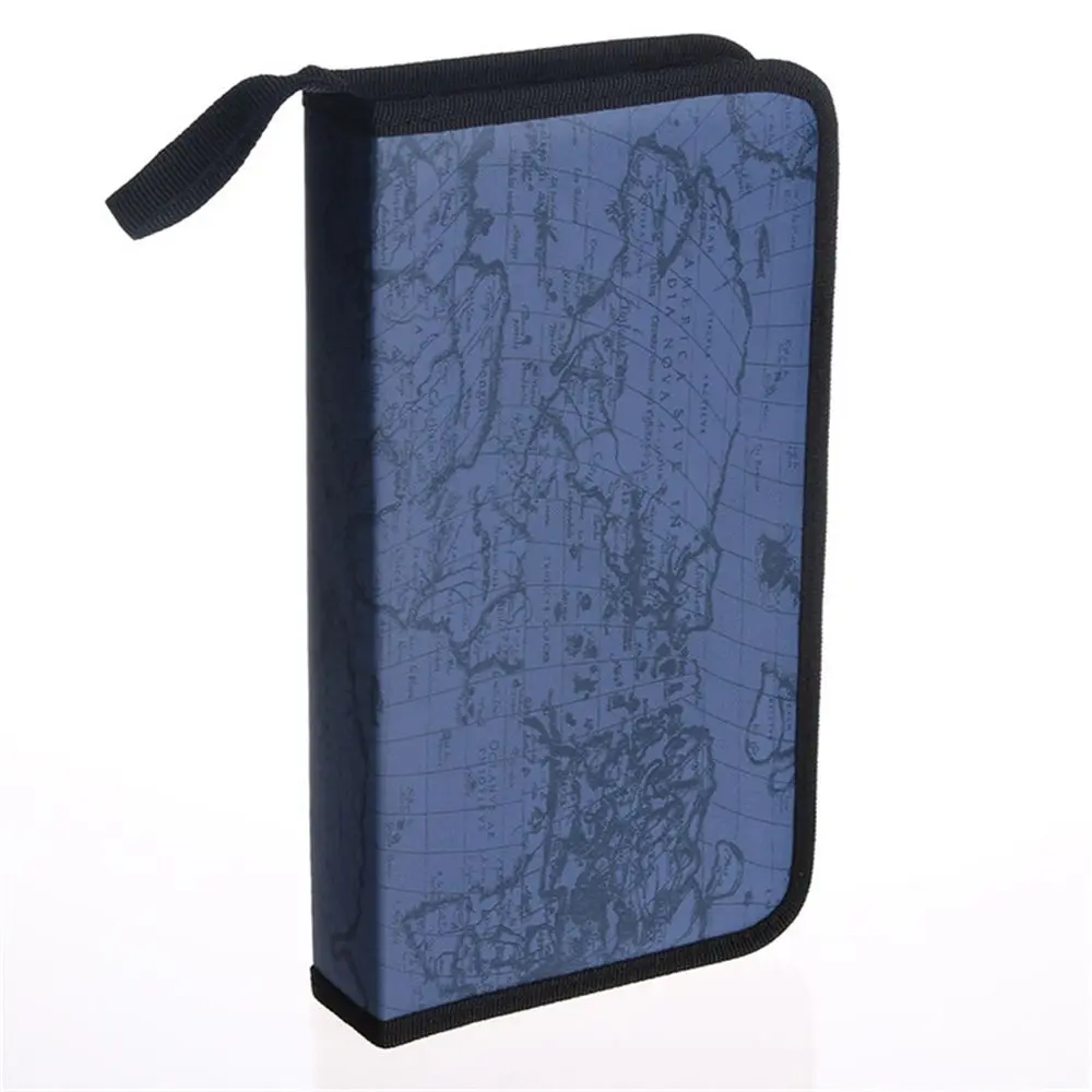 Disc Storage Bags 80 Sleeve Fabric CD DVD Organizer Carry Cases Collect Album Bags Game Accessories thumbnail 2