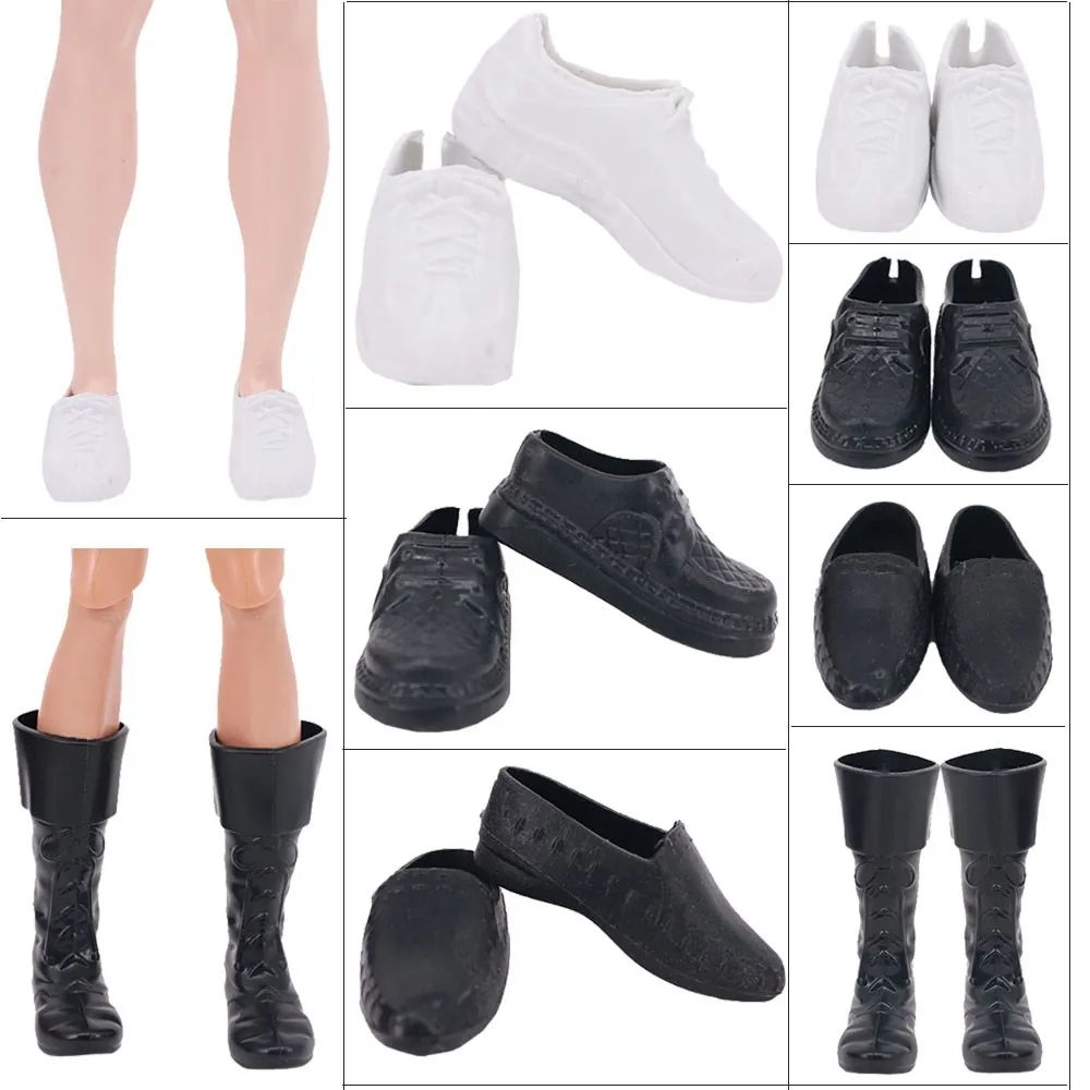30Pcs/Set Ken Doll Clothes FreeShipping Glasses Shoes Hangers Guitar Skateboard Headsets Accessories For Barbies Girl`s Toy DIY thumbnail 5