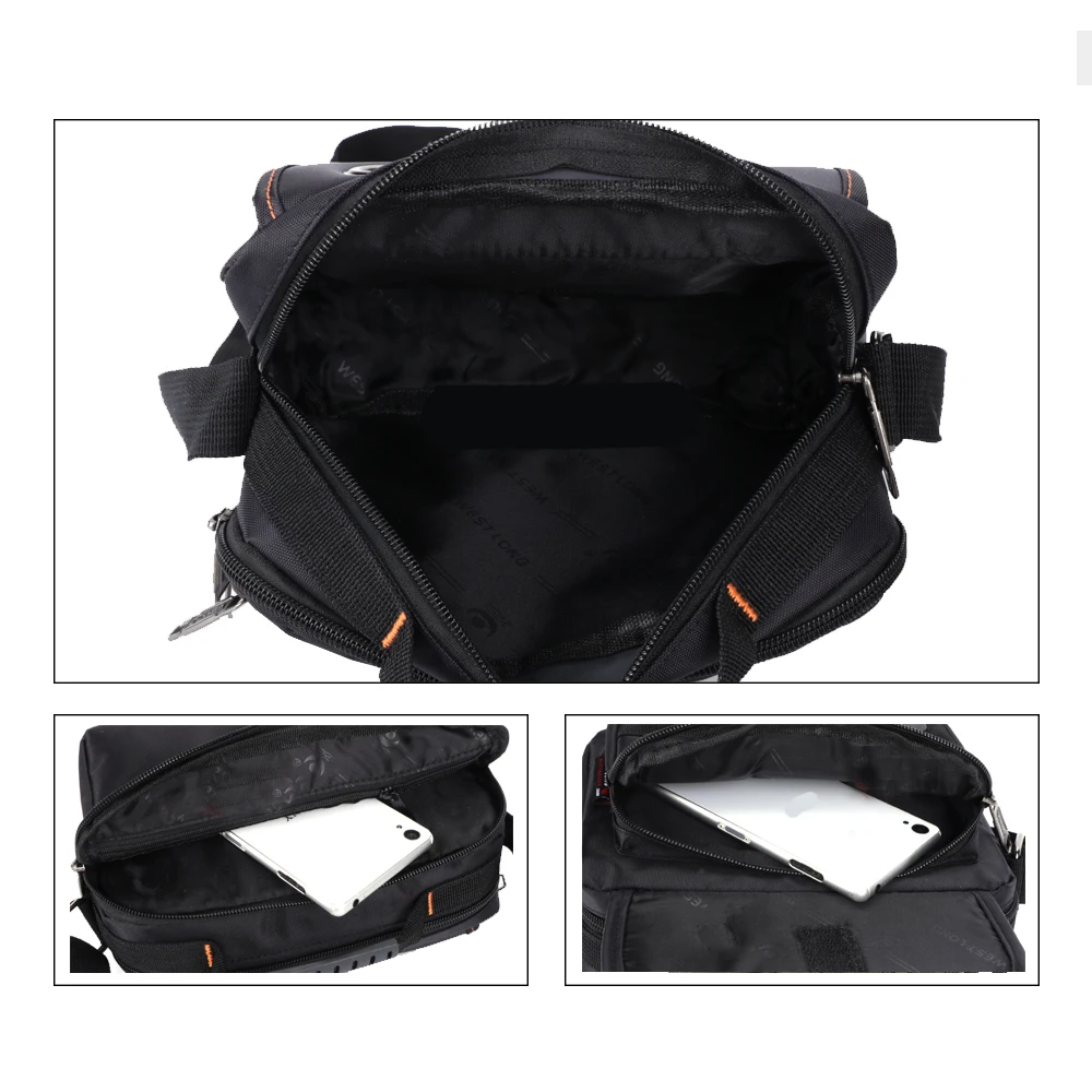 Tactical Men Messenger Nylon Bag Outdoor Army Multifunction Travel Bag Waterproof Phone Shoulder Military Crossbody Pockets 3705 thumbnail 6