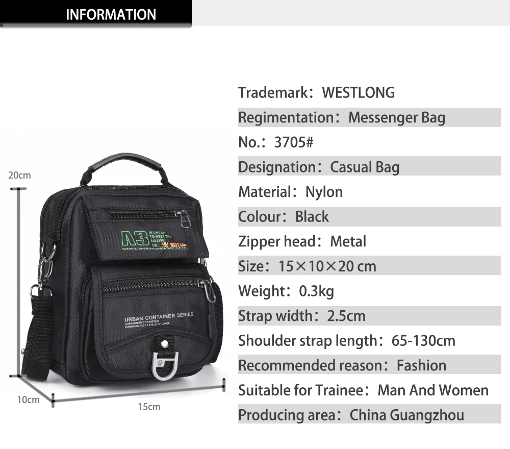 Tactical Men Messenger Nylon Bag Outdoor Army Multifunction Travel Bag Waterproof Phone Shoulder Military Crossbody Pockets 3705 thumbnail 5