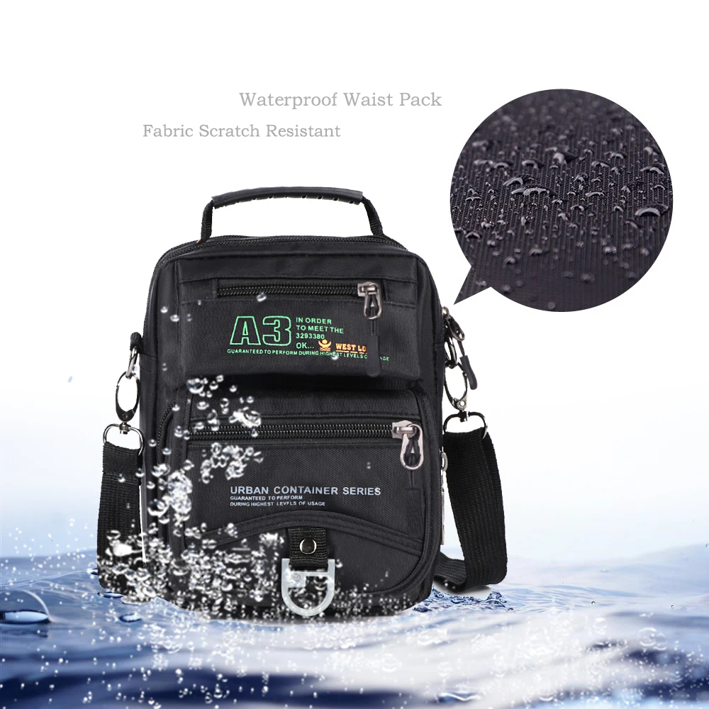 Tactical Men Messenger Nylon Bag Outdoor Army Multifunction Travel Bag Waterproof Phone Shoulder Military Crossbody Pockets 3705 thumbnail 2