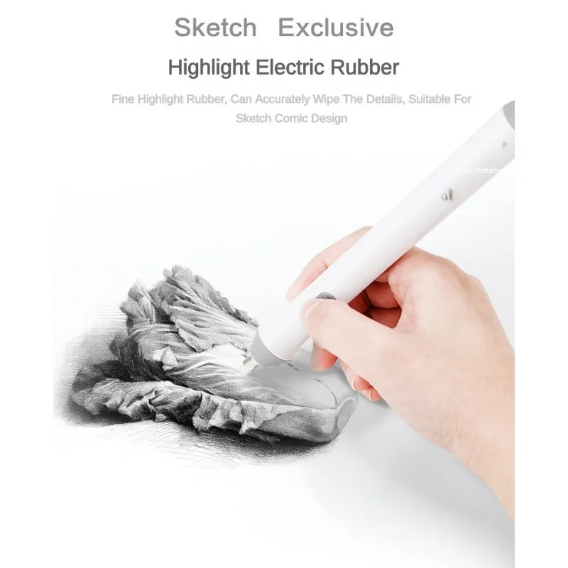Electric Rubber Eraser Sketch Adjustable School Office Supplies Art Drawing Automatic Learning Pretty Stationery Funny Erasers thumbnail 4