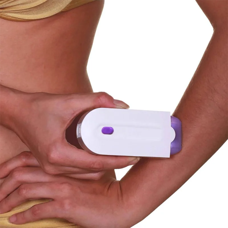 Body Blue-Light Epilator Induction Ladies' Shaver Hair Remover Tool Rotary Electric Automatic Face Leg Bikini Lip Depilator thumbnail 4