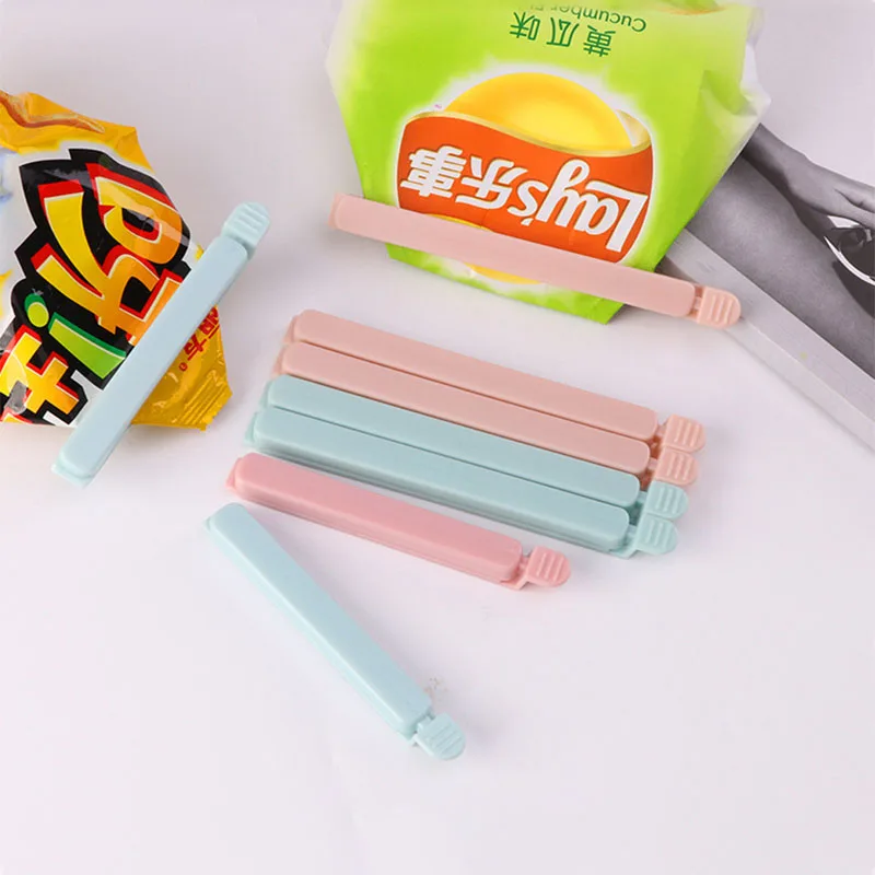 5PCS Food Bags Clip Clothespins To Close Bags Seal Moisture-proof Sealer Kitchen Gadgets Thermal Sealer Tweezers To Bags thumbnail 5