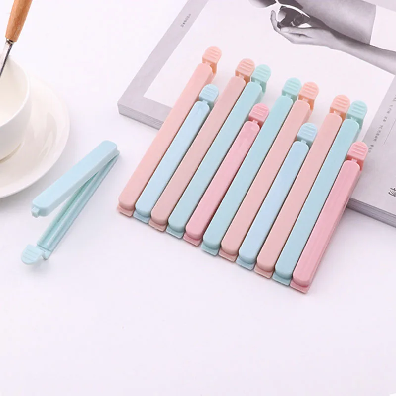 5PCS Food Bags Clip Clothespins To Close Bags Seal Moisture-proof Sealer Kitchen Gadgets Thermal Sealer Tweezers To Bags thumbnail 6