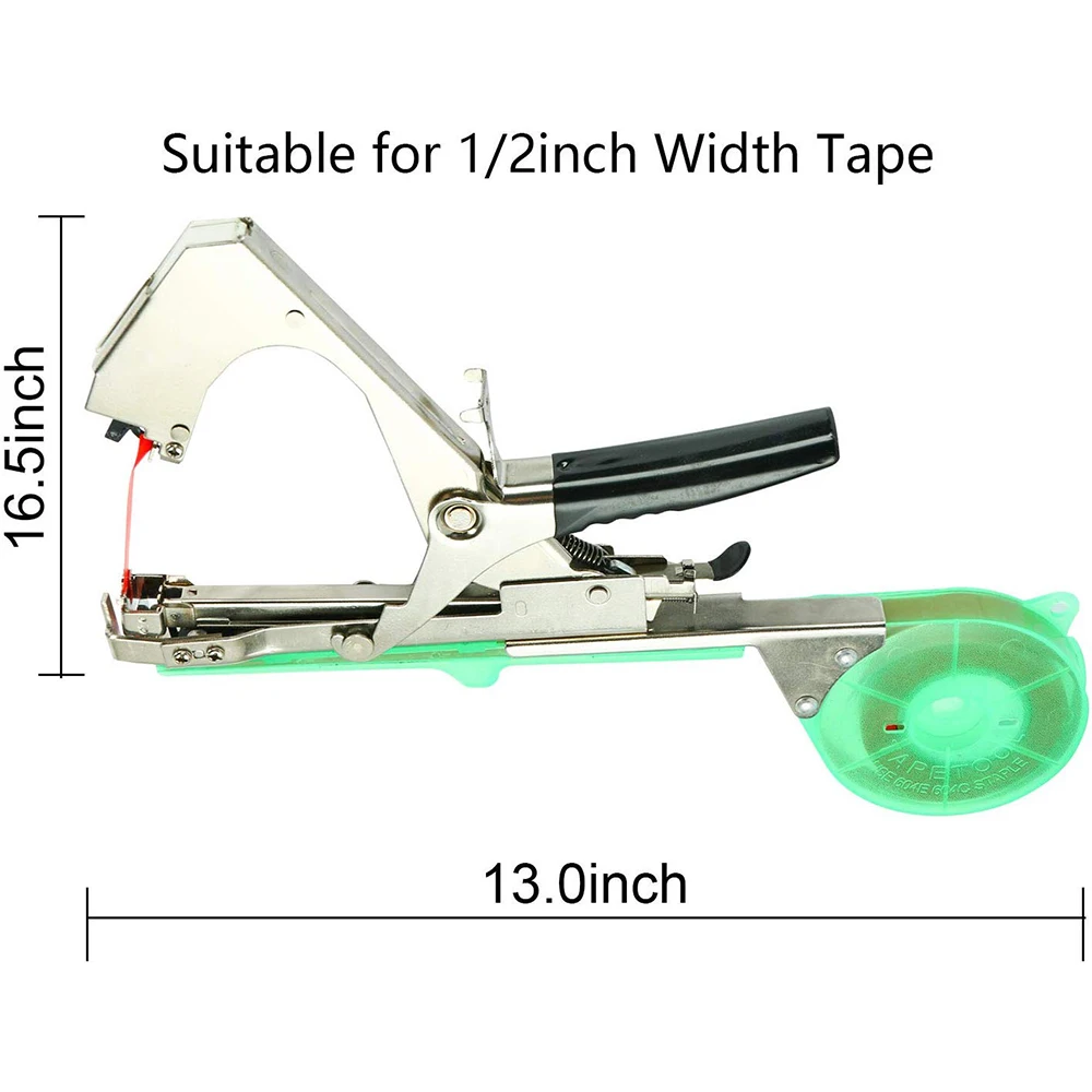 Drtools Garden Tools Garter Plants Plant Branch Hand Tying Binding Machine Minced Vegetable Tapener Tapes Home Garden thumbnail 2