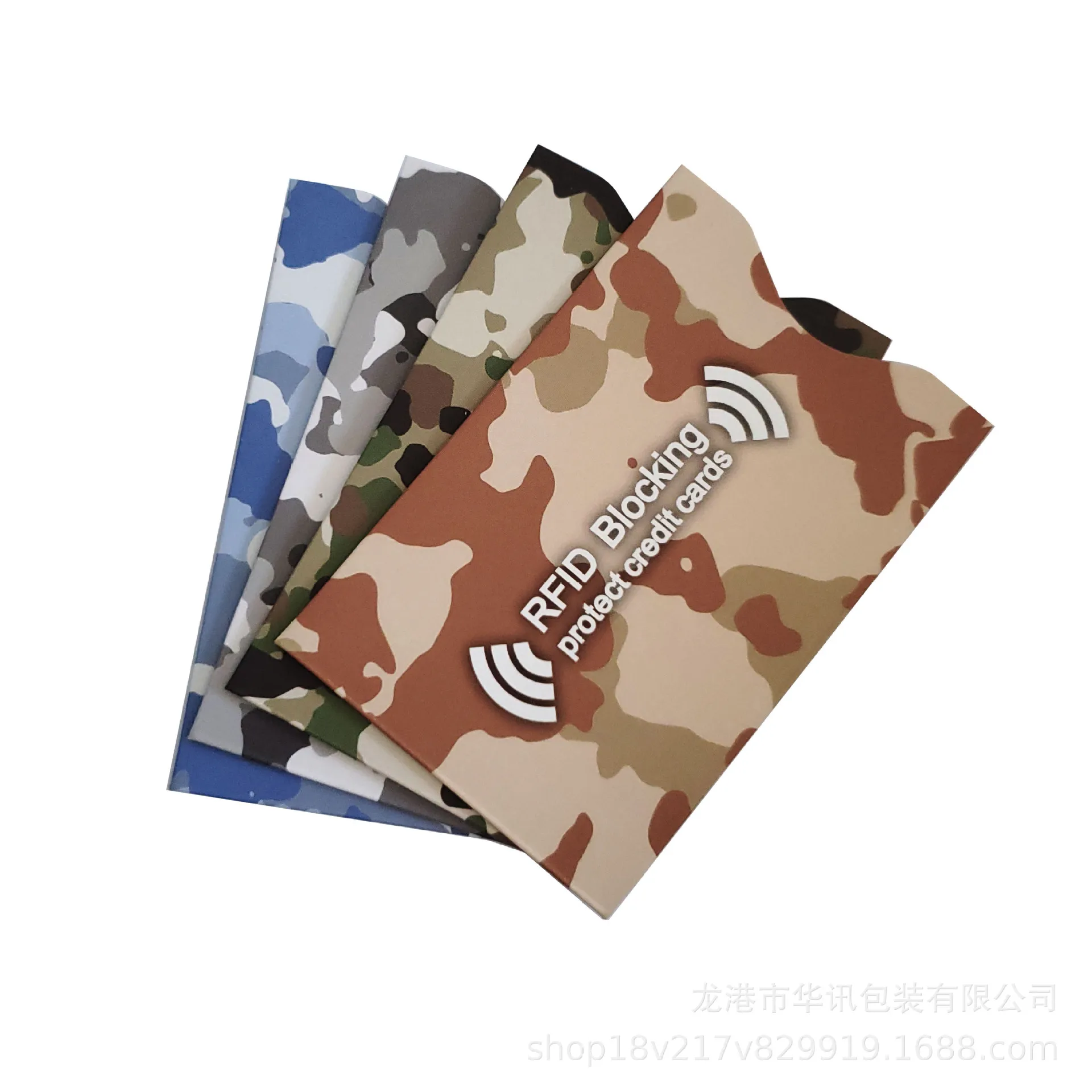 RFID Credit Card Protector Blocking Cardholder Sleeve Skin Case Covers Protection Bank Card Case Identity Theft Prevention Case thumbnail 4