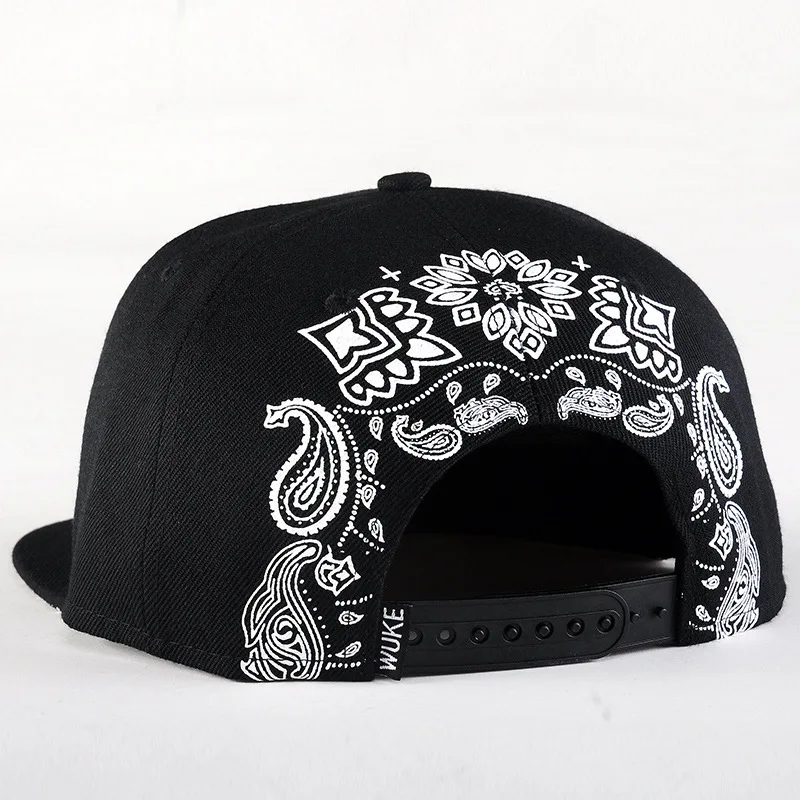 New Snapback Baseball Hat Ten Times Embroidery Adjustable Hats  for Youth Men Women Fashion Cap Flat Trend Street Dance Caps thumbnail 3