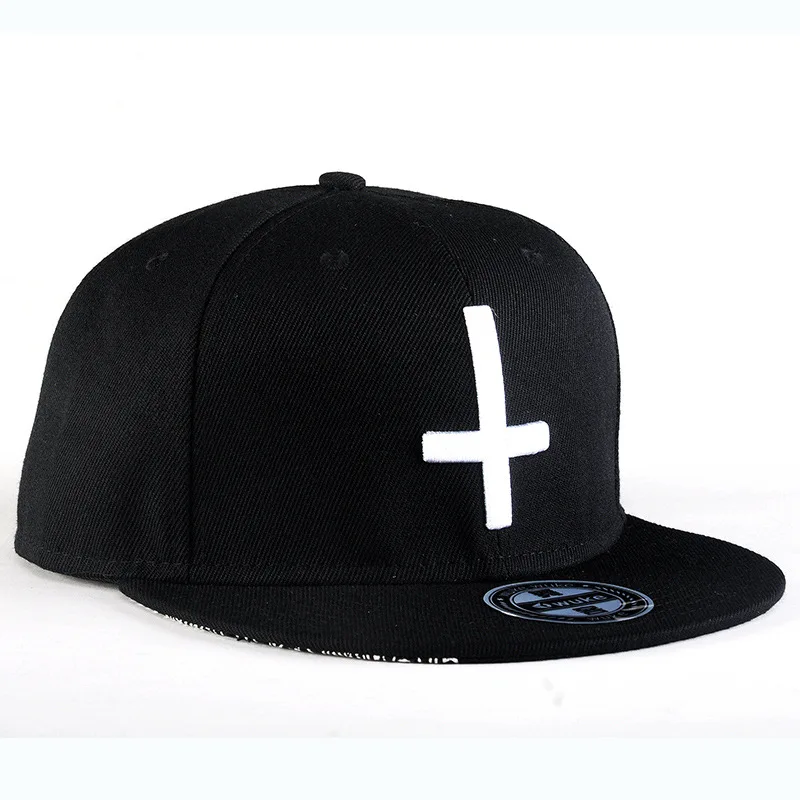 New Snapback Baseball Hat Ten Times Embroidery Adjustable Hats  for Youth Men Women Fashion Cap Flat Trend Street Dance Caps thumbnail 2