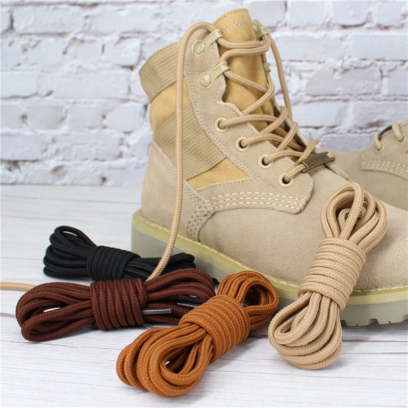 Classic Round Shoelaces Durable Polyester Solid Shoe laces Boot Laces for shoes Sneaker Shoelace 21 Colors 70/90/120/150cm 1Pair thumbnail 5