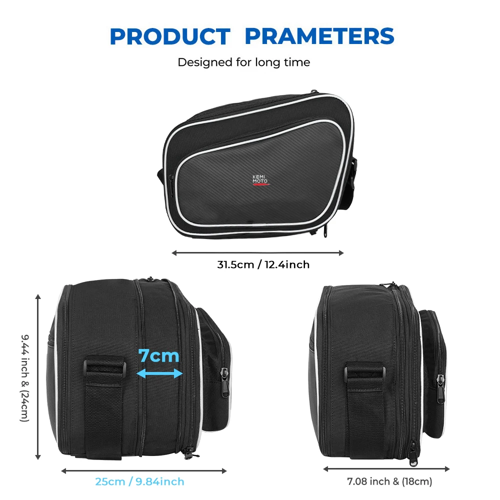 For BMW Touring F900XR R1200R R1200RS R1250RS R1250R S100XR Motorcycle luggage bag saddlebag Inner Bags Side Case Liner 2023 thumbnail 2