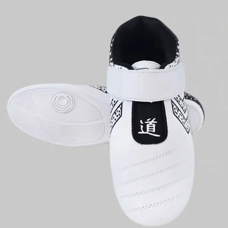 Taekwondo Shoes Breathable Wear-resistant kickboxing kung fu Professional Tae kwon do Martial Arts Sneaker Shoes Kids to Adult thumbnail 3
