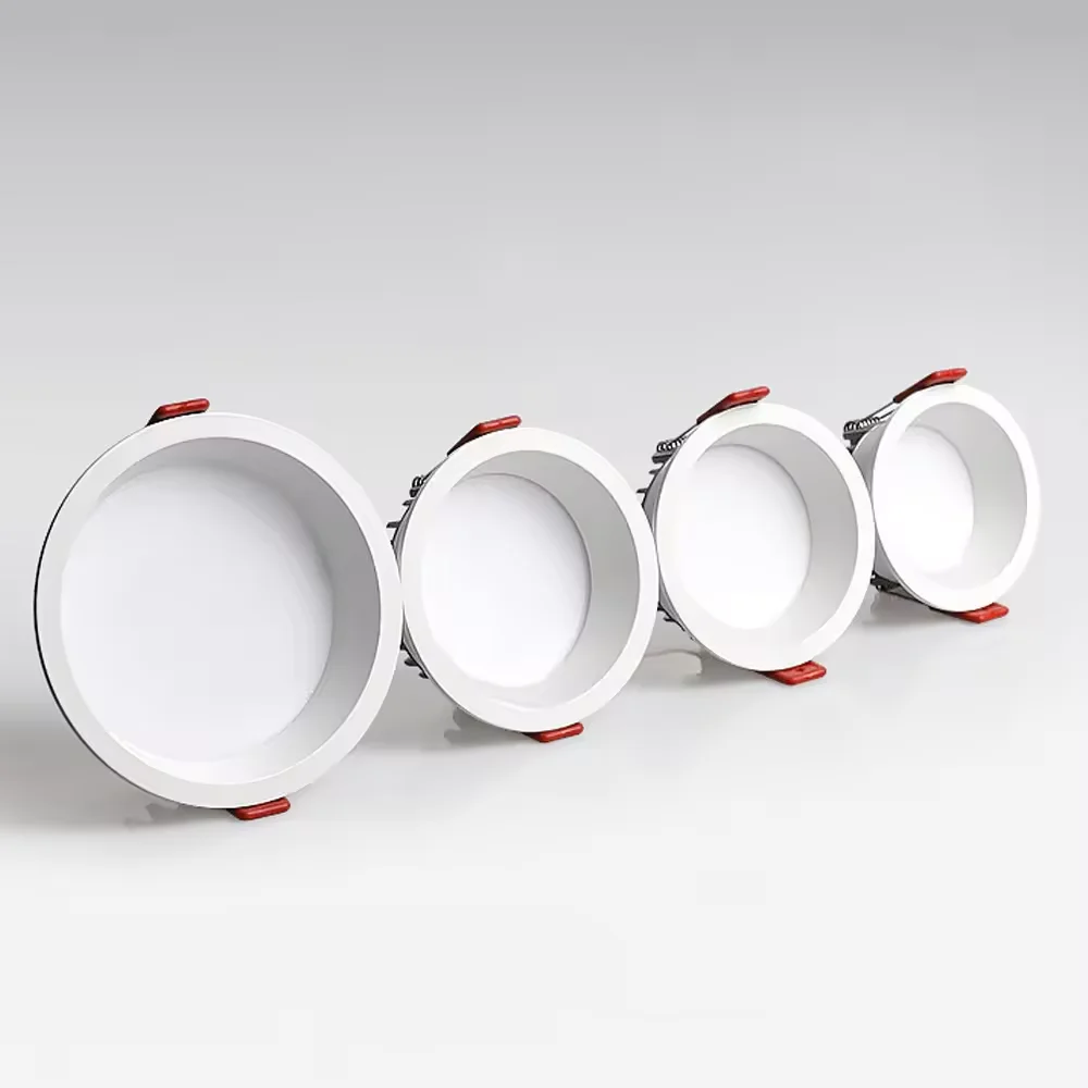 Recessed Anti-glare LED COB Downlight 18W 24W Dimmable 85-265V Ceiling Lamp Spot Light 12W 15W Home Living Room Bedroom Lighting thumbnail 2