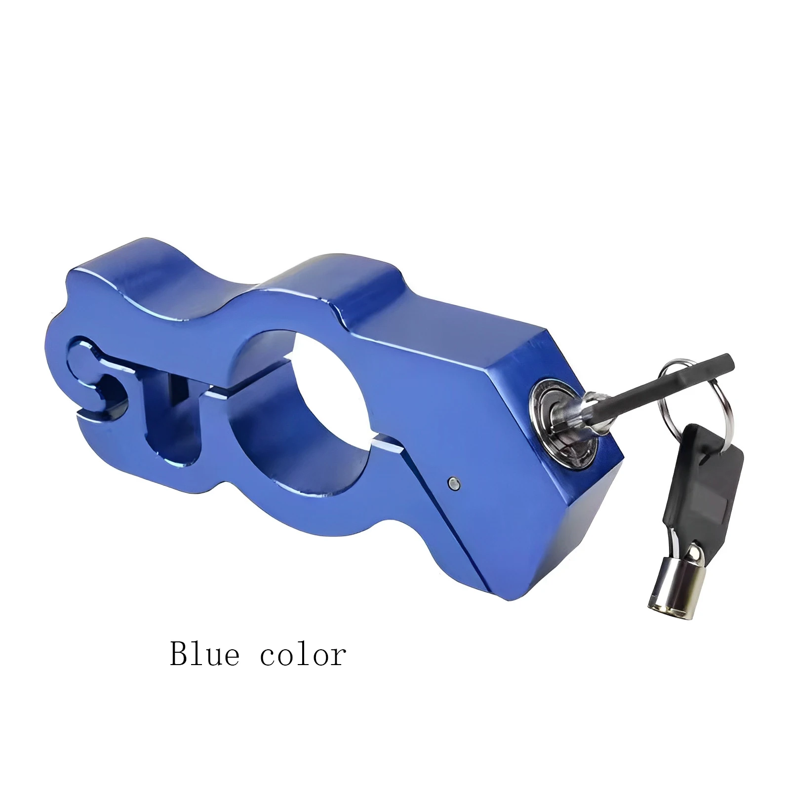 Motorcycle Handlebar Lock  Anti-theft Locks For Motorcycle Electric Vehicle Aluminum Alloy Lock Solid Imitating Steal Locks thumbnail 6