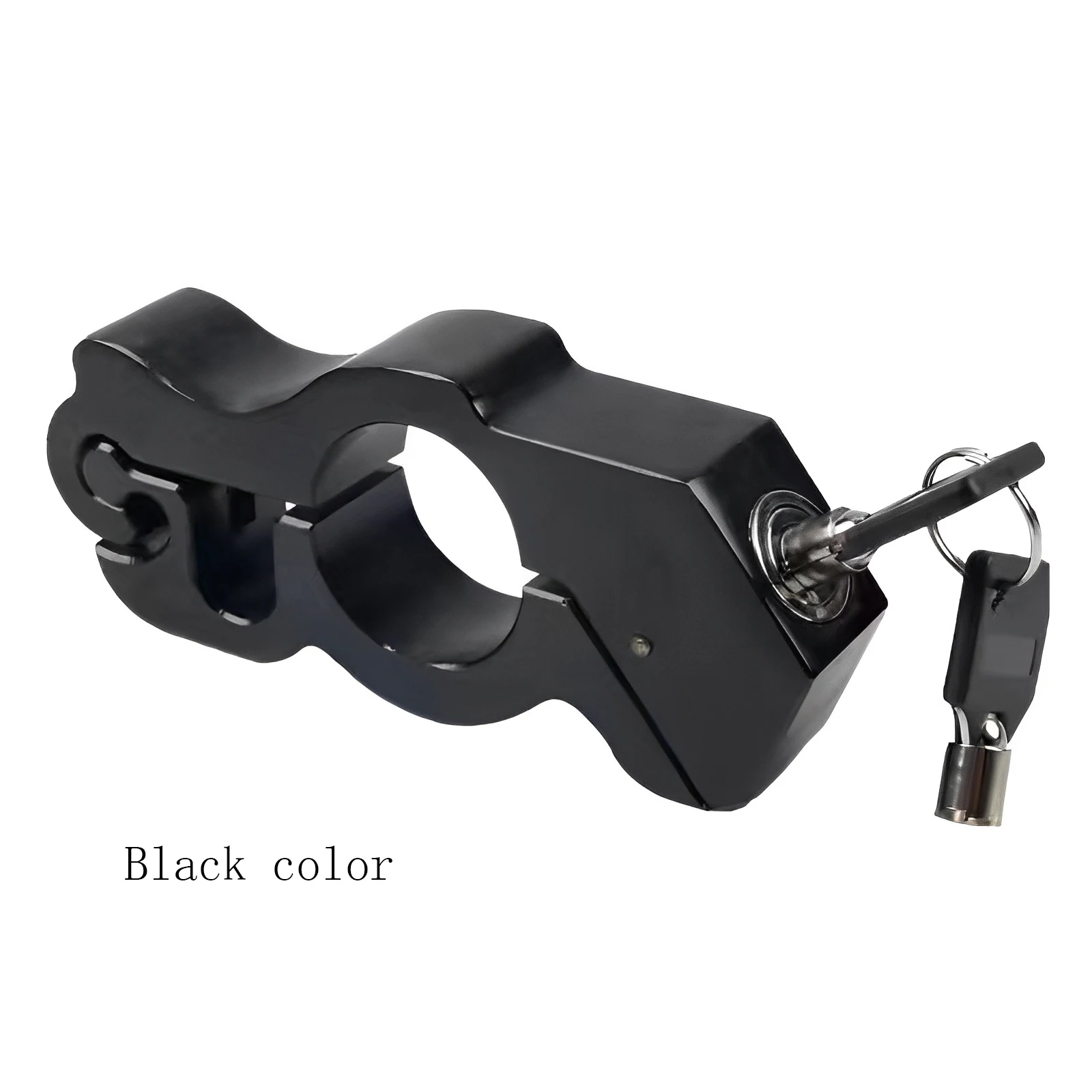Motorcycle Handlebar Lock  Anti-theft Locks For Motorcycle Electric Vehicle Aluminum Alloy Lock Solid Imitating Steal Locks thumbnail 5