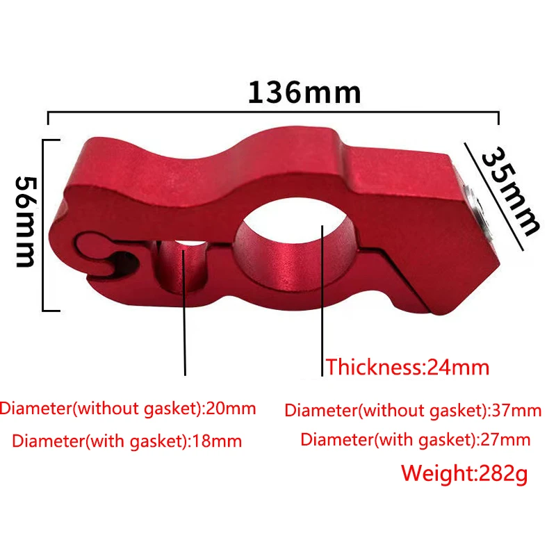 Motorcycle Handlebar Lock  Anti-theft Locks For Motorcycle Electric Vehicle Aluminum Alloy Lock Solid Imitating Steal Locks thumbnail 2