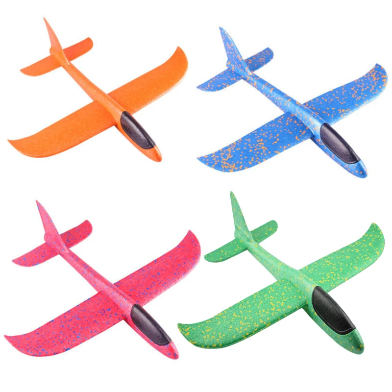 49CM Hand Throw  Free Fly Glider Planes Foam  Model EPP  Breakout Aircraft Party Game Children Outdoor Fun Gift Toys For Kids thumbnail 2